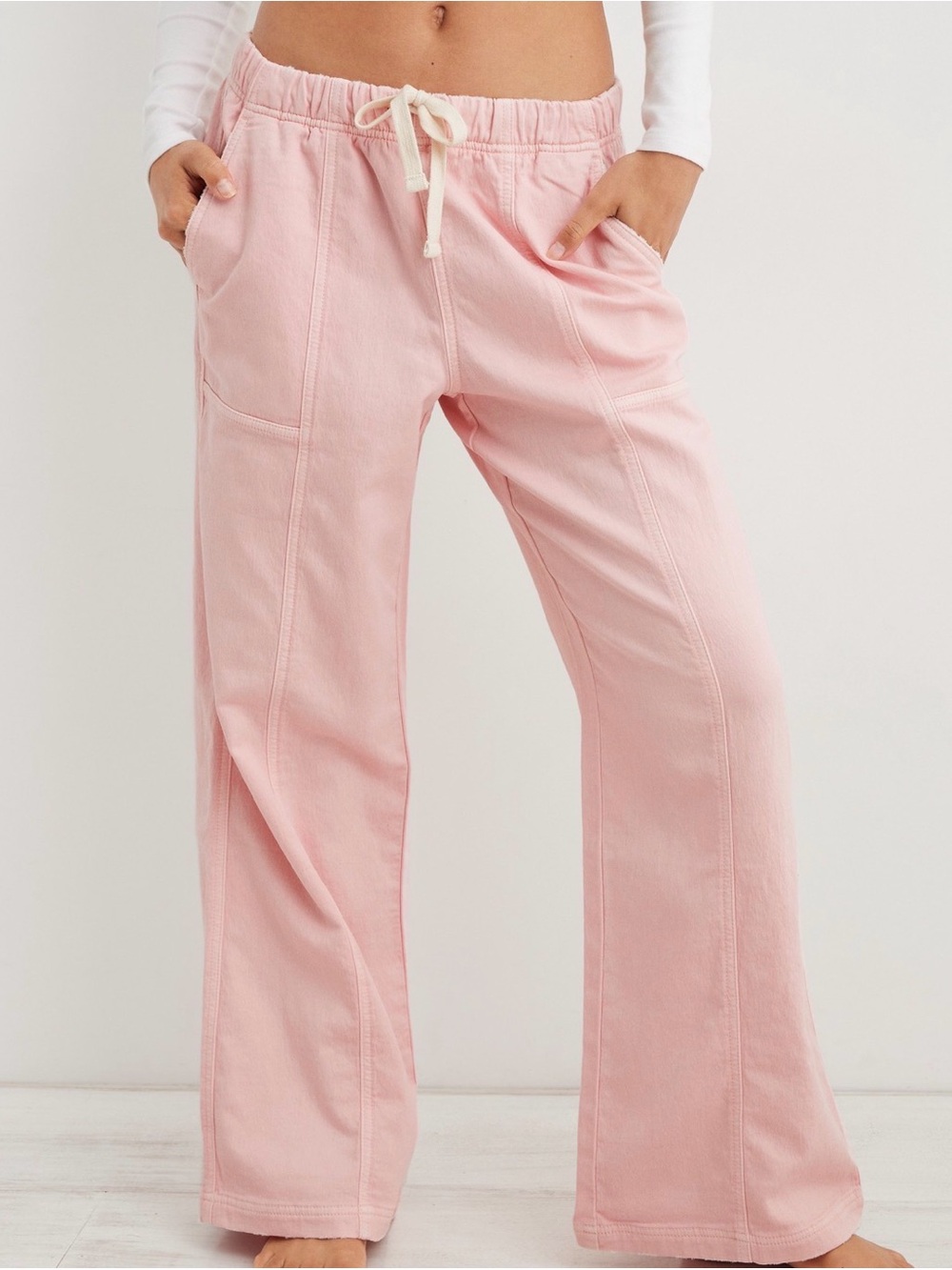 Aerie Pink Beach Pant